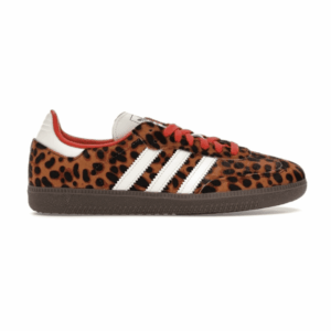 Adidas Samba OG Preloved Red Leopard (Women's)